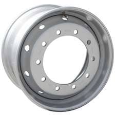 Колесный диск BRONKES 11.75х22.5/10х335 D281 16мм (уп) ET135 серебристый с вент.